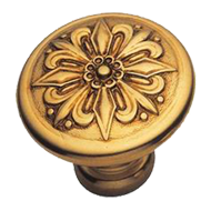 CARAVAGGIO  Cabinet Knob - 42mm - Old G