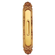 ROCHEFORT Flush Handle - Old Gold Finis